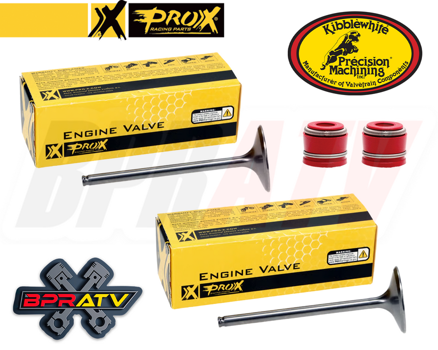99-14 TRX400EX TRX 400EX ProX Pro X Head Rebuild INTAKE Valves KIBBLEWHITE Seals