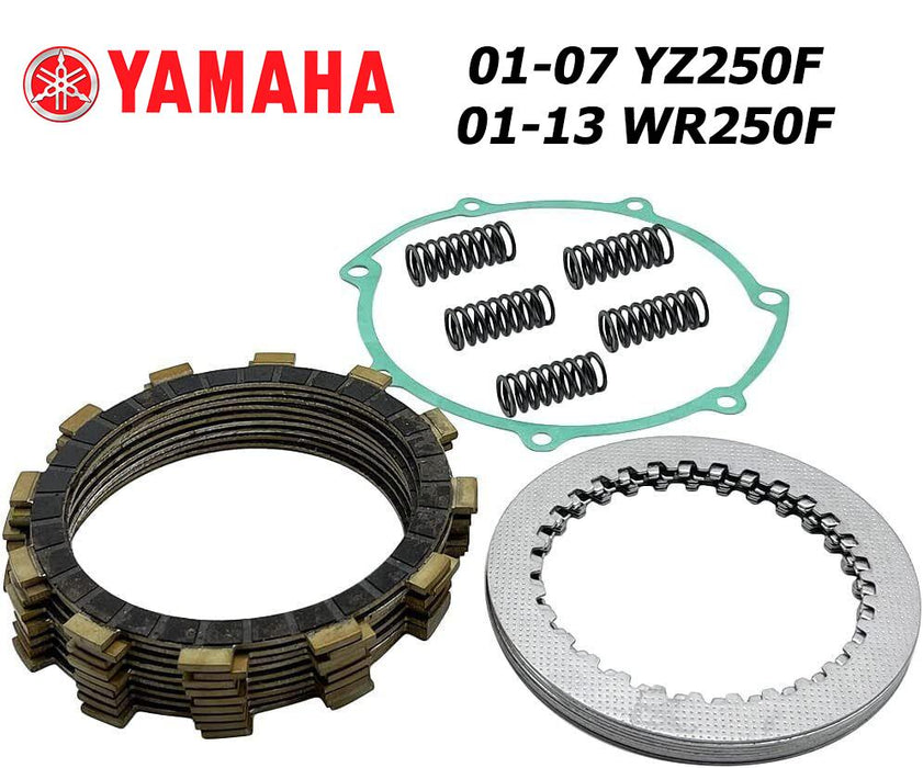01-13 Yamaha YZ250F WR250F YZ WR Complete Clutch Kit & Clutch Cover Gasket