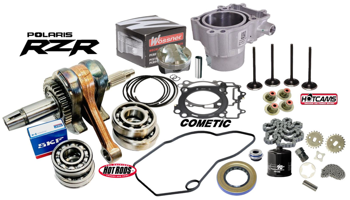 RZR 570 Oil Pump Rebuild Kit Valves Complete Top Bottom Assembly Intake Exhaust