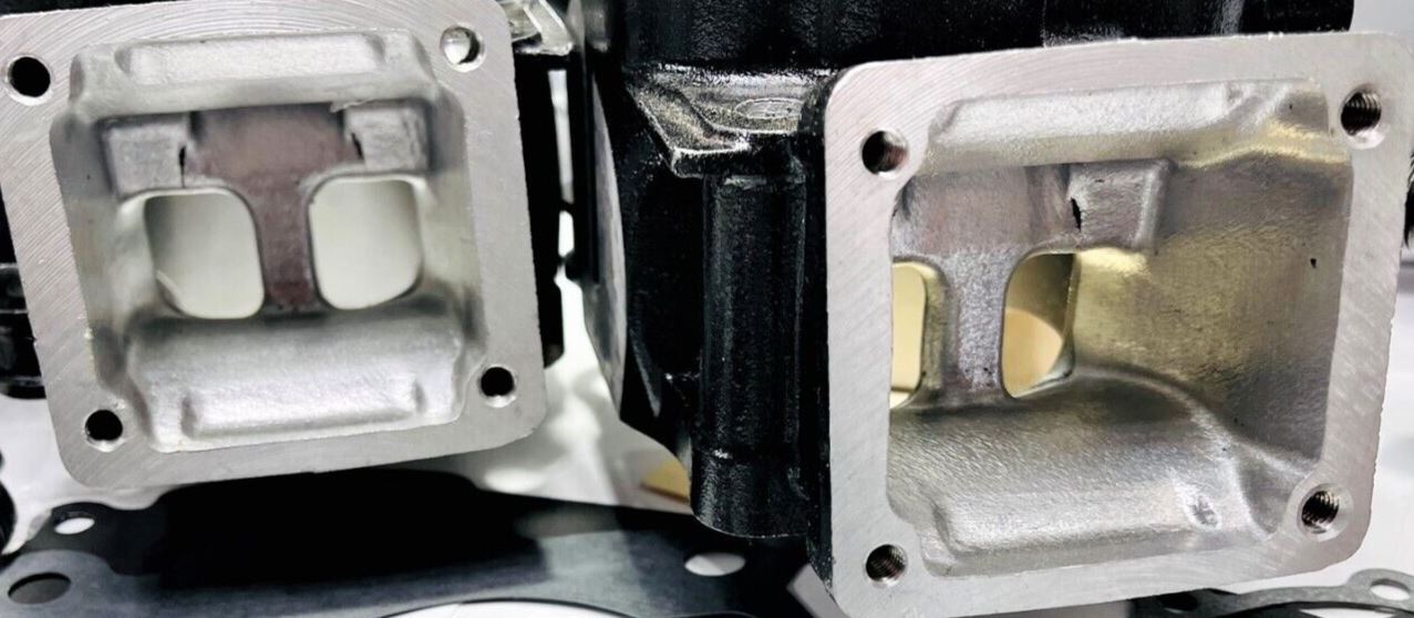 Banshee OEM Cylinders Head Blasted Grey Top End Rebuild Kit Stage 3 III Ported