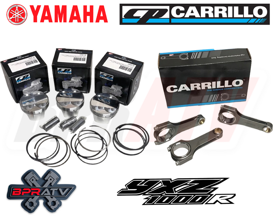 Yamaha YXZ1000R CP Carrillo Connecting Rods & 11.5:1 Pistons Kit YXZ 1000R 1000