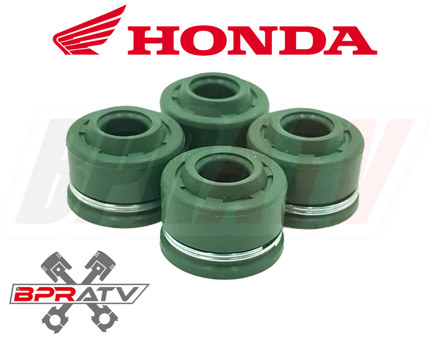 Honda 400EX 86 87 88 89 mm Big Bore Cometic Top End Gasket Kit C7826 Stem Seals
