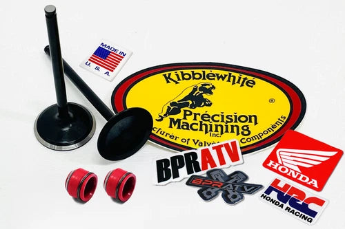 00-07 Honda XR650R XR 650R OEM Head Kibblewhite Intake & Exhaust Valves & Seals