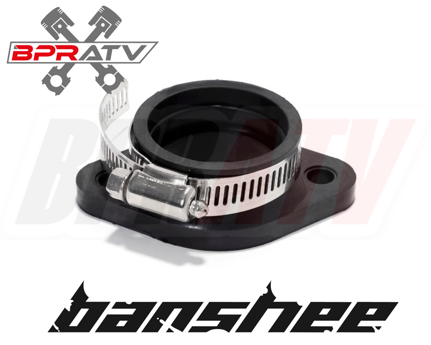 TWO BANSHEE BILLET Aluminum SINGLE INTAKES Carb Boots Intakes 38mm 39mm 41mm PWK