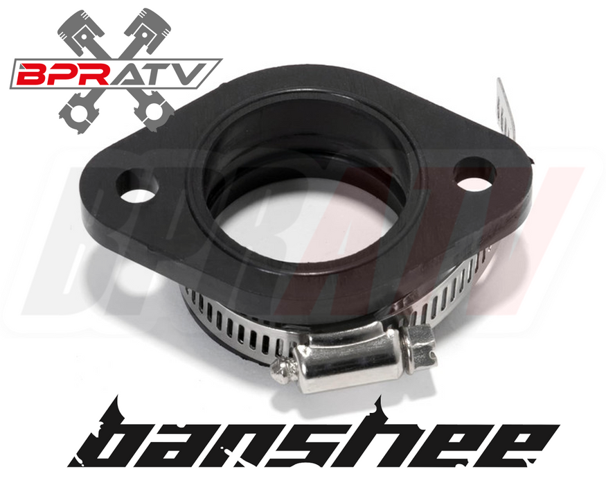 Banshee 38mm PWK Carb Boots For Billet Manifolds Keihin Air Striker Rubber Boot