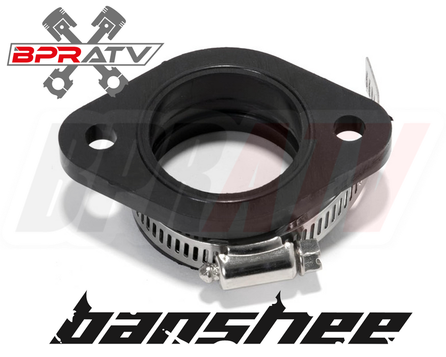 TWO BANSHEE BILLET Aluminum SINGLE INTAKES Carb Boots Intakes 38mm 39mm 41mm PWK