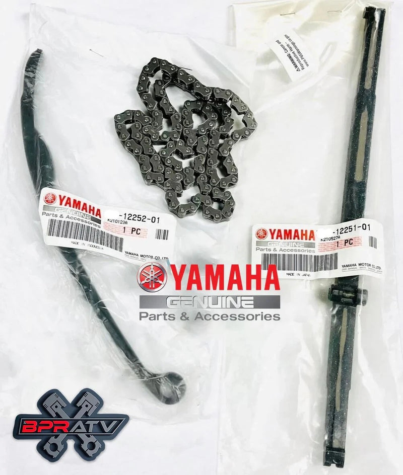 Yamaha YFZ450 YZ 450F WR 450F Cam Chain OEM Guides & BPRATV Billet Tensioner Kit