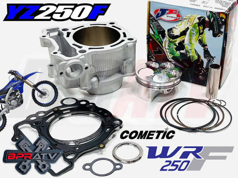 BPRATV YZ250F YZ 250F Wiseco Engine Rebuild Kit Cylinder Piston JE Cometic 05-13