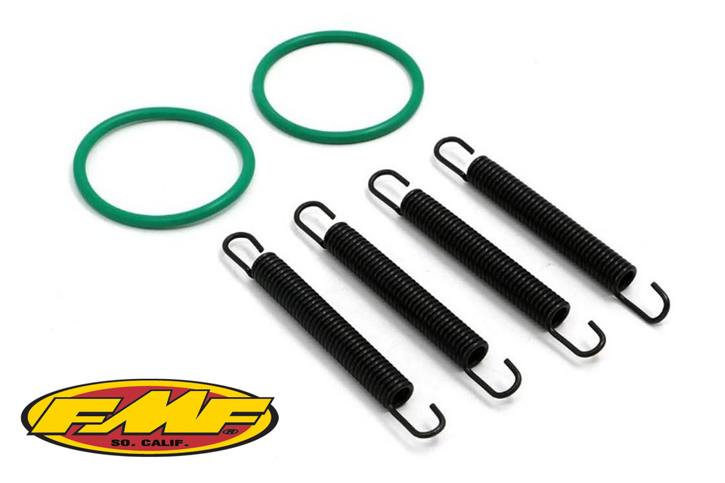 Banshee FMF Racing Exhaust Springs O-Rings Stay Mount Hangers Titanium Bolts Kit