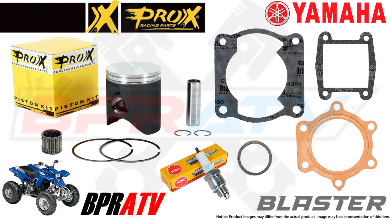 Yamaha Blaster YFS 200 66.50mm Pro X Bore Piston Gaskets Top End Bearing NGK Kit