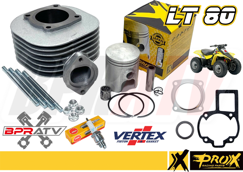 87-06 Suzuki LT80 LT 80 BPRATV Top End Rebuild Kit Pro X Piston Gaskets Cylinder