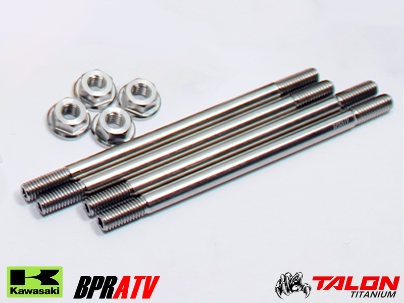 KFX80 KFX 80 TITANIUM Cylinder Head Studs Stud Cylinder Nuts Bolt Kit 92004-S008