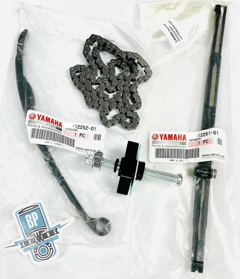 Yamaha OEM YFZ450 WR450F YZ450F Cam Chain Damper Guide Billet Tensioner Package!