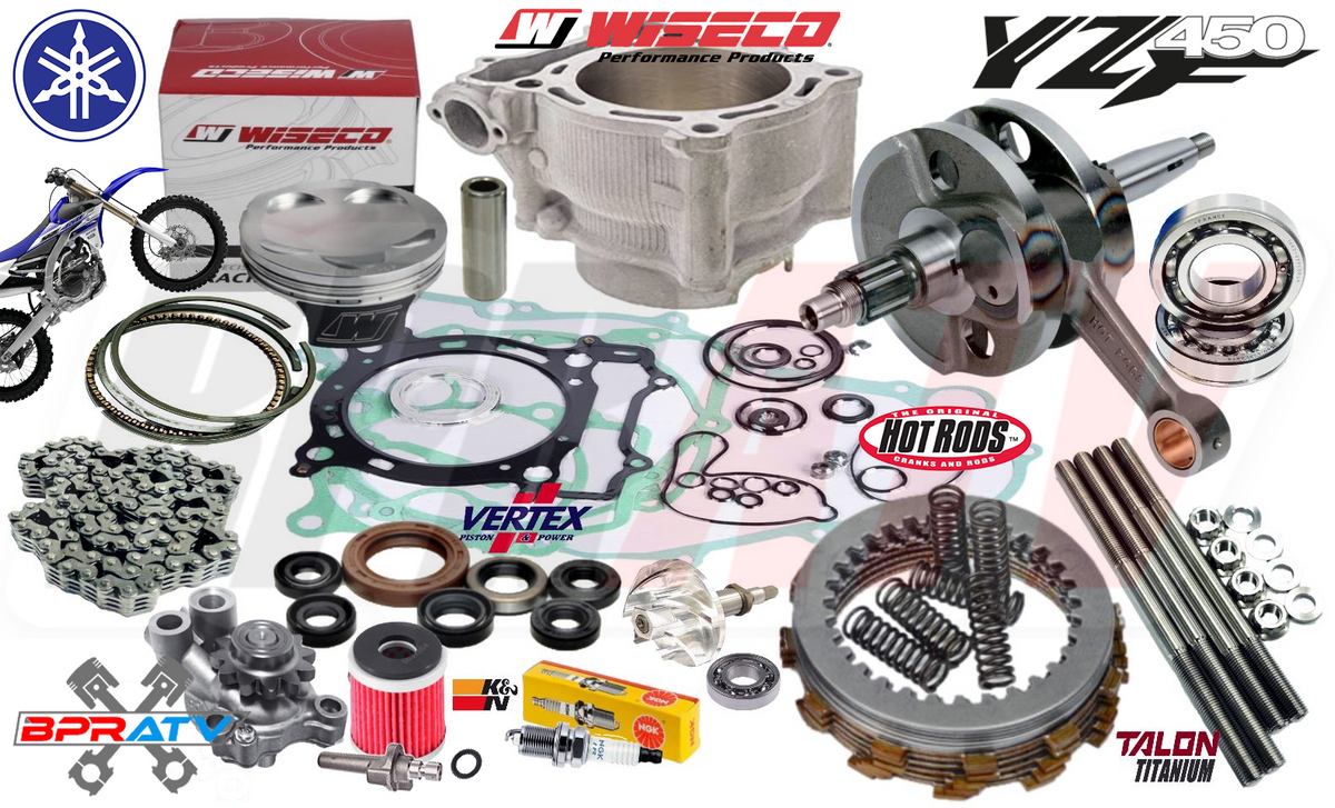 ボア95mmピストンリング YFZ450 YFZ450R YFZ450 2014～2018 5TG