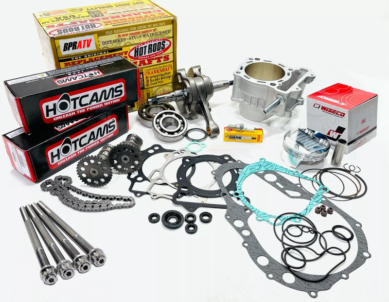 Suzuki LTZ400 LTZ 400 Hot Rods Hot Cams WISECO Piston STOCK Cylinder Rebuild Kit