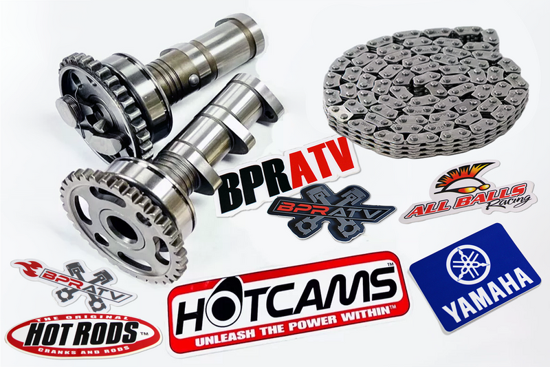 YFZ450R YFZ 450R 450X SE Hot Cams Stage 2 TWO Camshafts & HOT CAMS Timing Chain