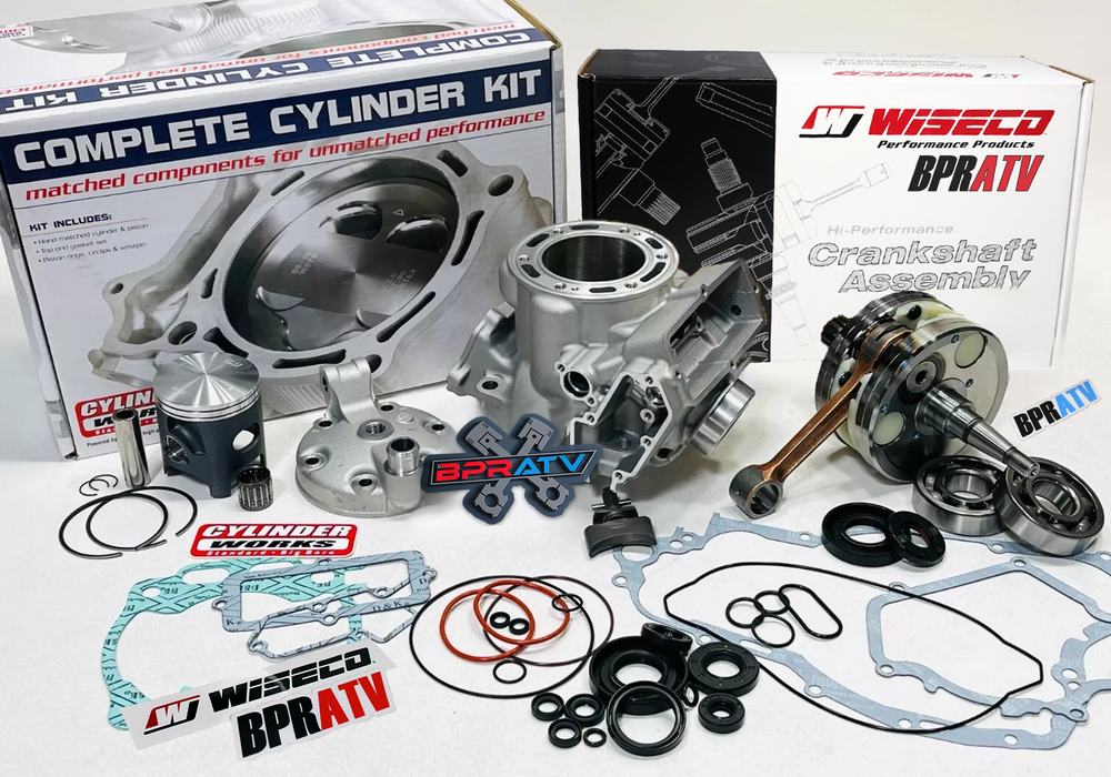 Yamaha YZ250 YZ 250 72mm Big Bore Cylinder WISECO Crankshaft Engine Rebuild Kit