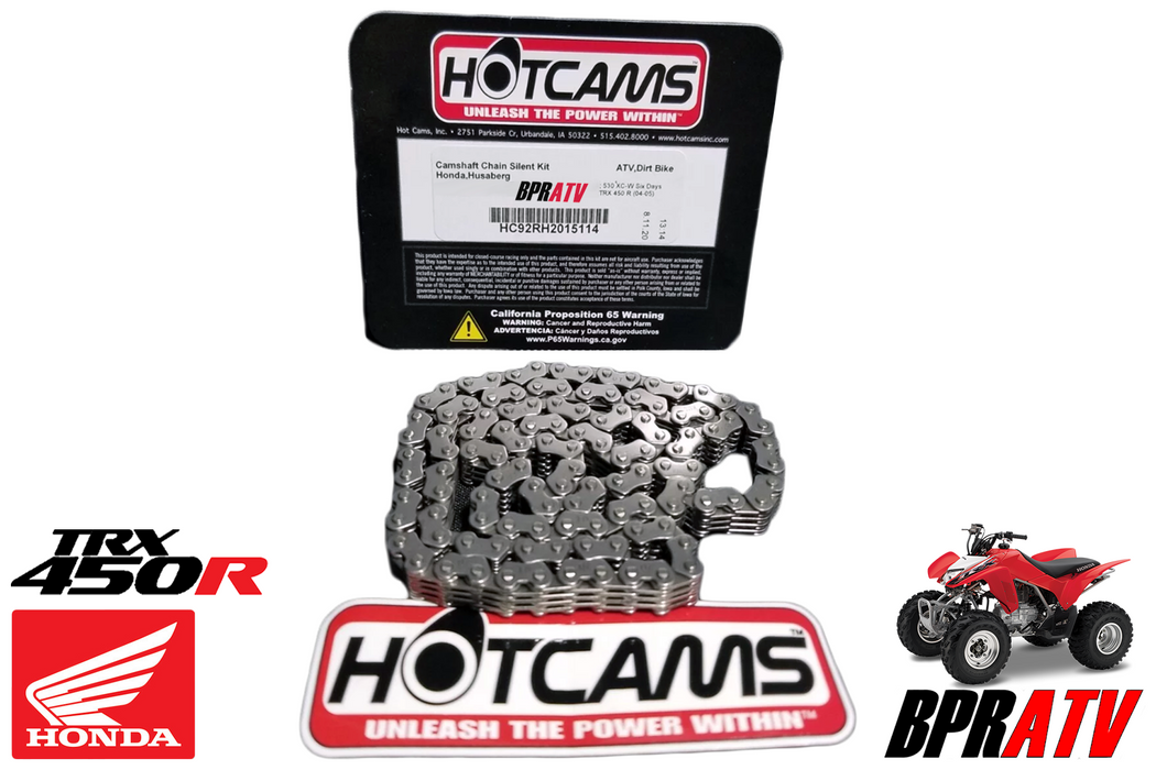 2004 2005 Honda TRX450R TRX 450R Sportrax Hotcams Hot Cams Performance Cam Chain