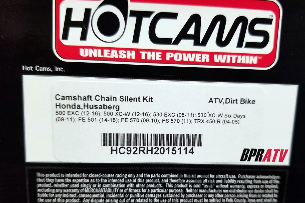 04 05 Honda Sportrax 450 TRX450R Hot Cams High Performance Cam Chain OEM Upgrade