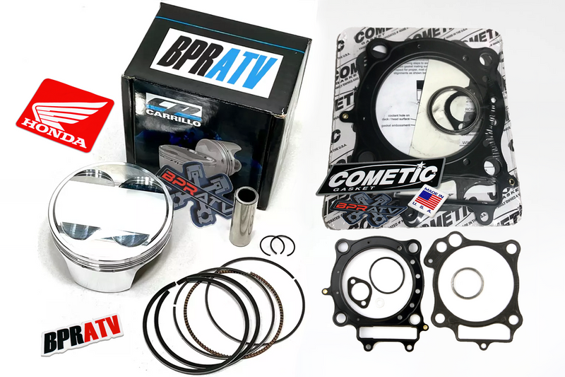 Honda TRX450R CP Carrillo 94mm 12:1 Piston Kit Cometic Gaskets 2004 2005 '04-'05