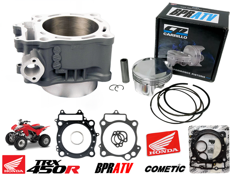 Honda TRX 450R 2004-2005 97mm CP 13.5:1 RACE Gas Big Bore Top End Cylinder Works