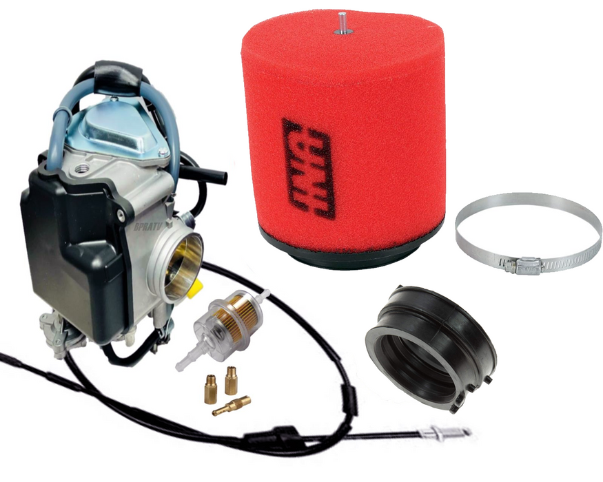 Get Best 04 05 TRX450R TRX 450R Carburetor Complete Replacement Carb Kit Intake