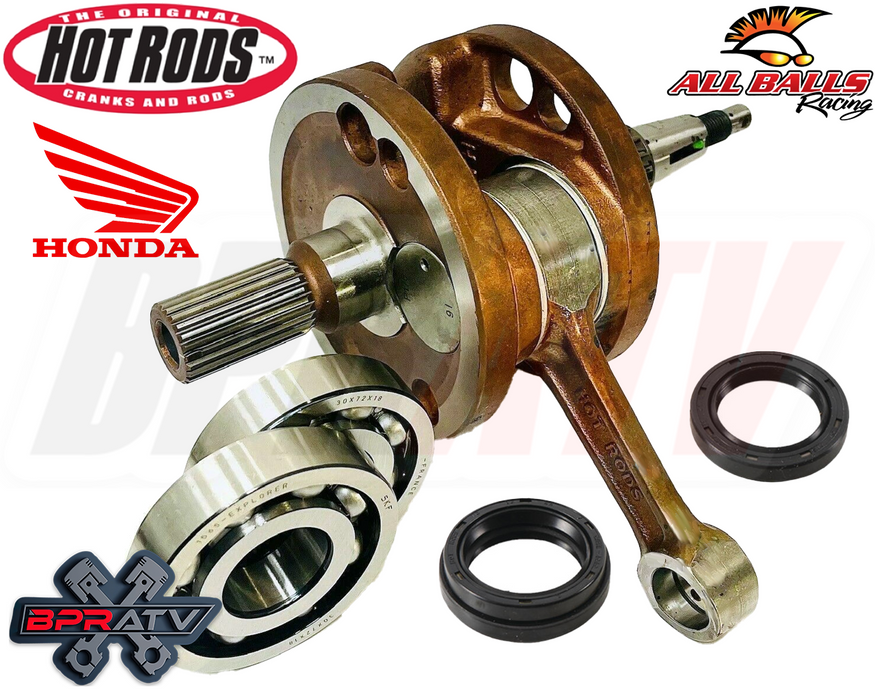 06-14 Honda TRX450R TRX 450R Hot Rods Crank & Wiseco Piston Cylinder Rebuild Kit