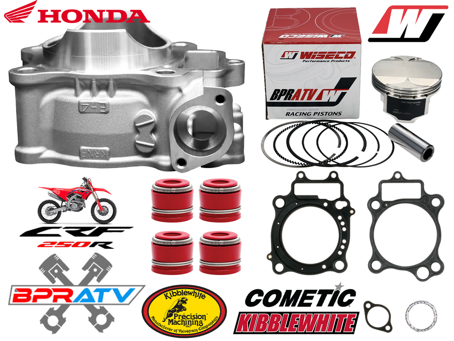 04-17 CRF250X CRF 250X 78mm WISECO Piston Cylinder Cometic Top End Rebuild Kit