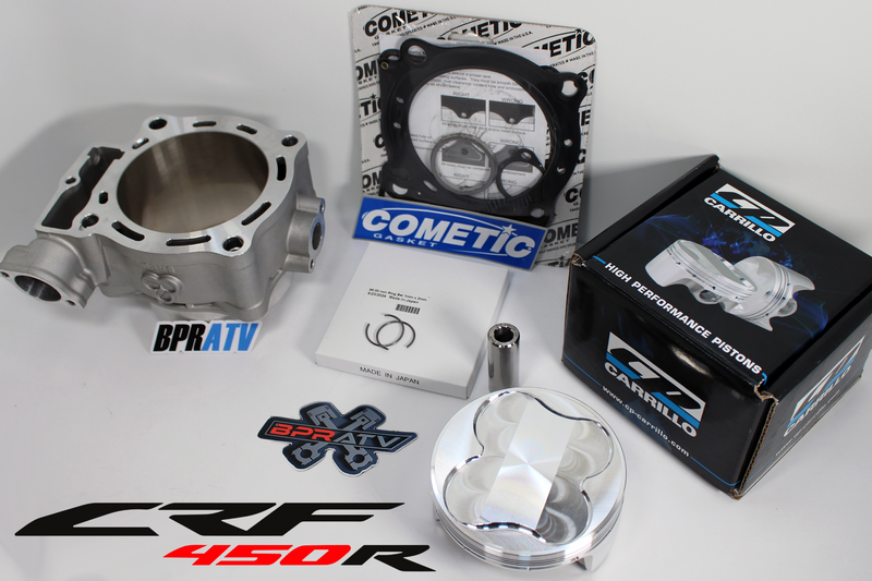 05-17 CRF450X CRF 450X 96mm 12.5 CP Piston Cylinder Cometic Top End Rebuild Kit
