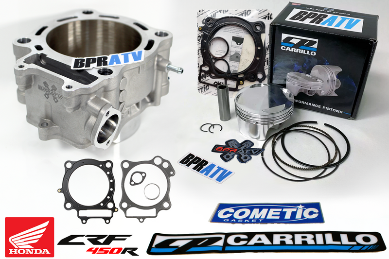 05-17 CRF450X CRF 450X 96mm 12.5 CP Piston Cylinder Cometic Top End Rebuild Kit