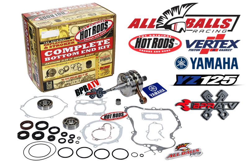YZ125 05-21 Hot Rods Crank Gaskets Seals Motor Engine Rebuild Kit Top Bottom End