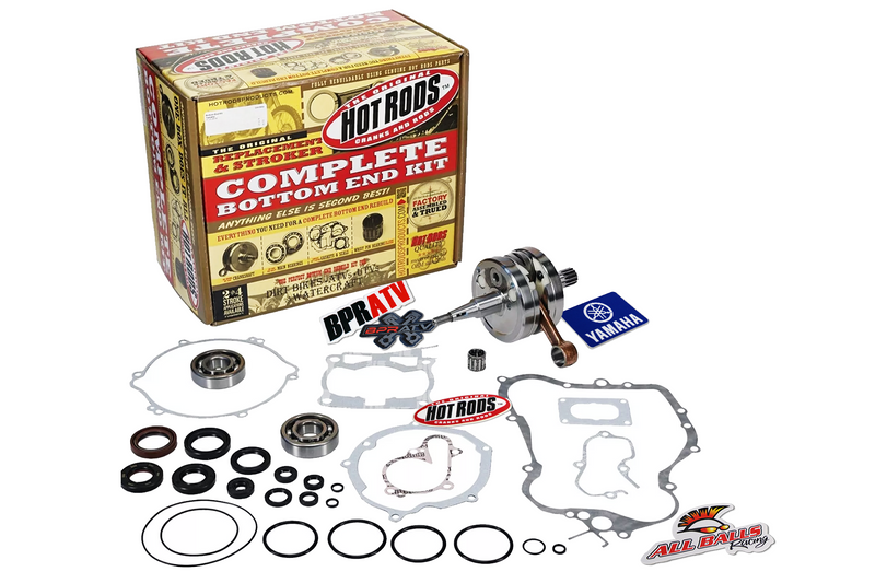 Yamaha YZ125 05–21 YZ125X 20–22 Hot Rods Crankshaft Rebuild Kit Gaskets Bearings