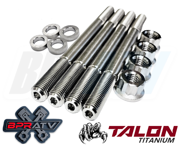 YFZ450R YFZ 450R TITANIUM Head Studs Best Strongest Head Stud Cylinder Bolts Kit