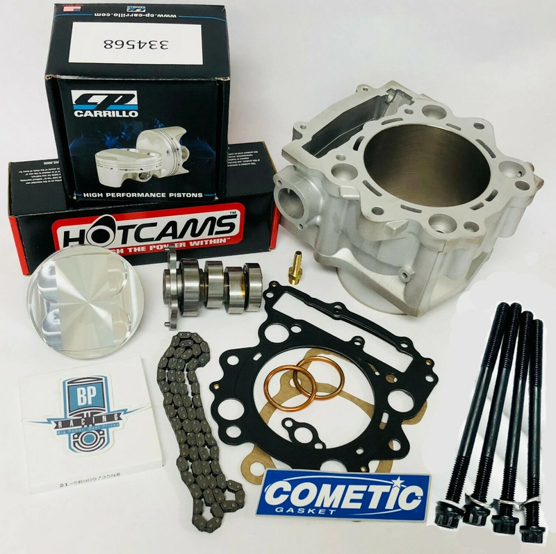 06-08 Raptor 700 Big Bore Kit 105.5 Cylinder Stage 3 Hotcams Top End Rebuild Kit