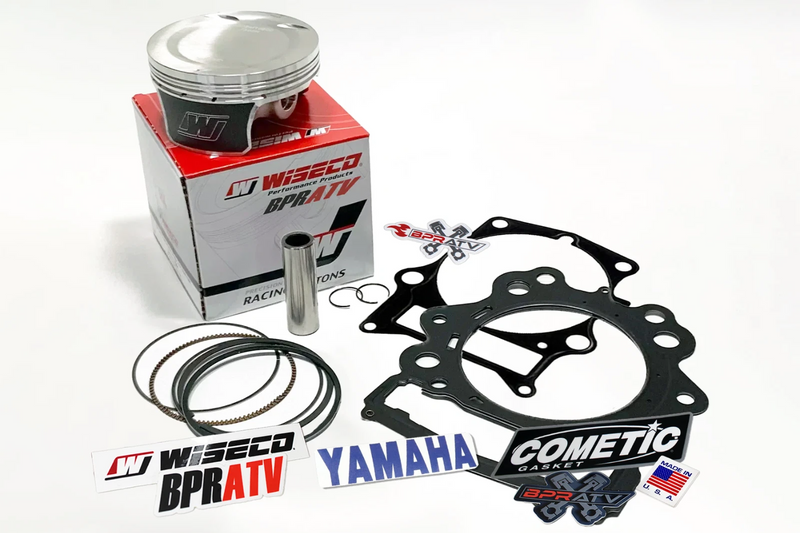 06-08 Raptor 700 Big Bore Kit 105.5mm Cylinder Stage 3 Hot Cams Top End Rebuild