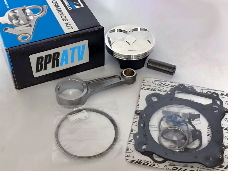 04-09 KX250F KX 250F 77mm 14.2:1 CP RACE Piston Kit Carrillo Rod Cometic Gasket
