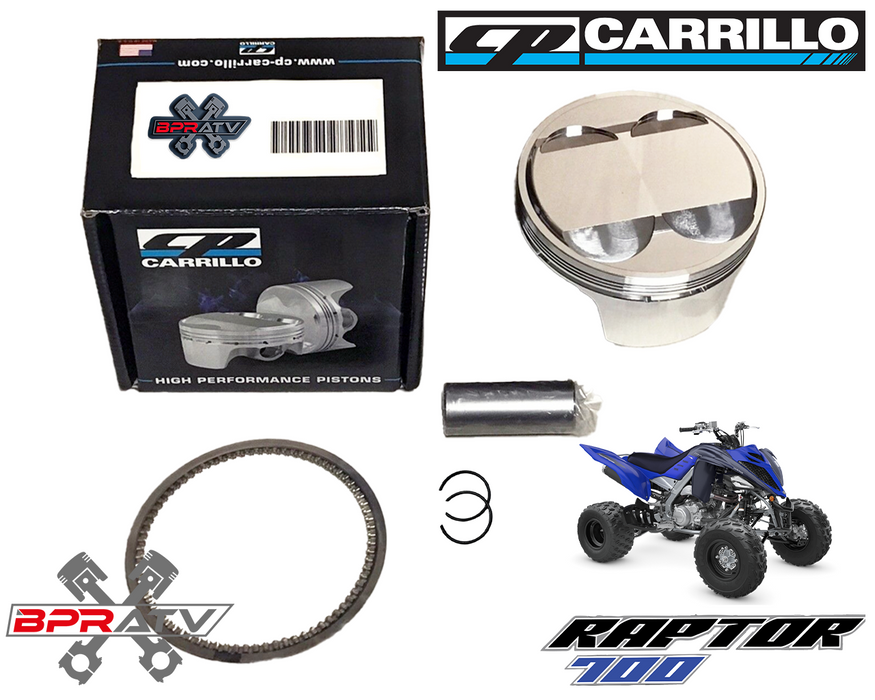 Yamaha Raptor 700 108mm +6 770cc Big Bore Cylinder CP Piston Top End Rebuild Kit