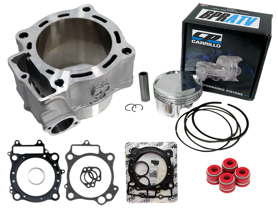 06+ TRX450R TRX 450R ER 100mm 490cc 13.5:1 CP Piston Big Bore Cylinder Kit 488cc