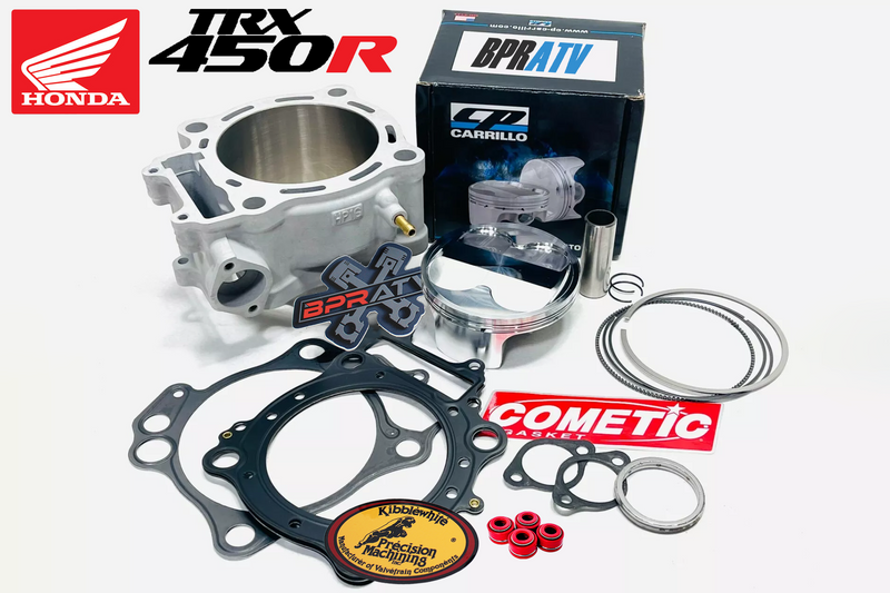 06+ TRX450R TRX 450R 100mm 490cc 13.5:1 CP Piston Big Bore Cylinder Kit 488cc