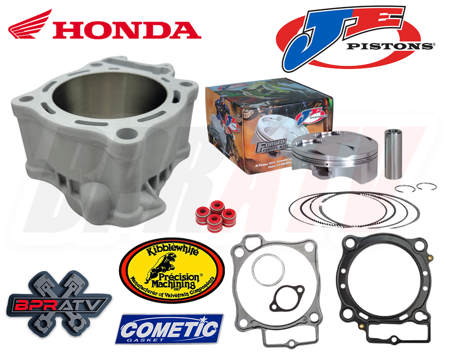 06+ TRX450R TRX 450R 100mm 490cc 13:1 JE Piston Top End Big Bore Cylinder Kit