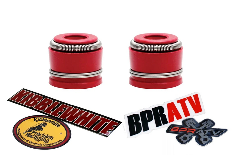 08 09 Honda TRX700XX TRX 700XX Replacement Kibblewhite EXHAUST Valves RED Seals