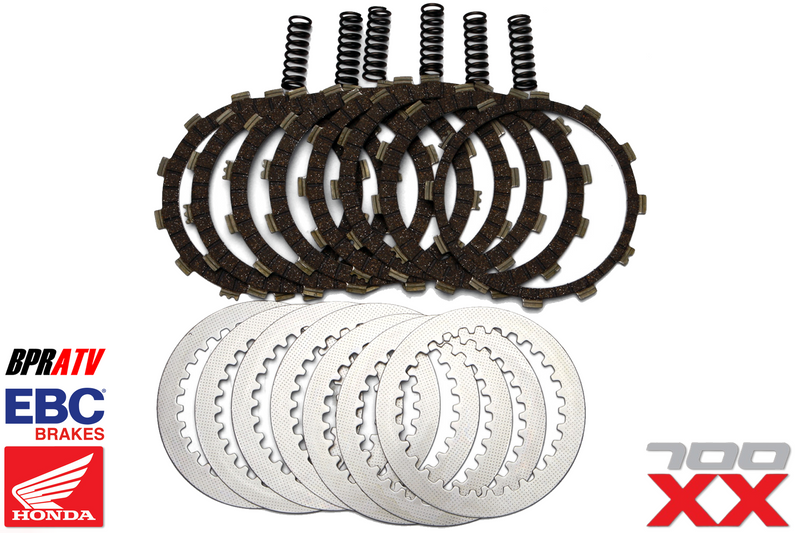 08 09 Honda TRX700XX EBC Complete Clutch Kit Dirt Racer Clutch Plates Fibers Set