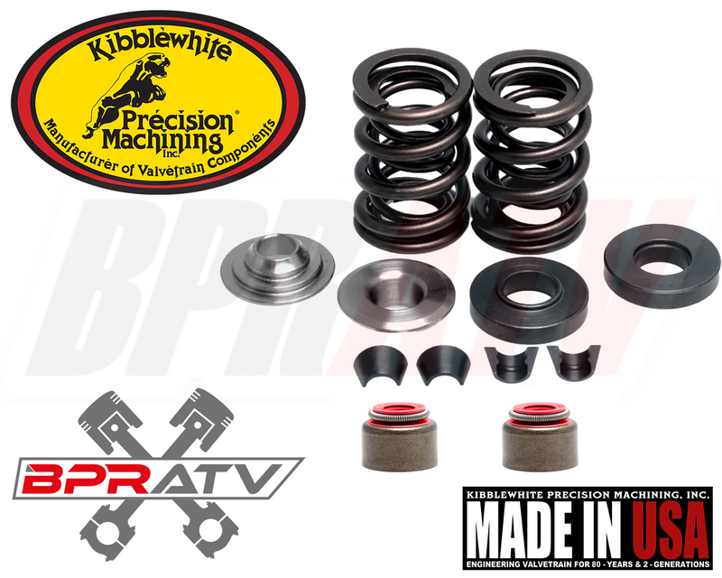 Kibblewhite Titanium Racing Spring Kit Yamaha Raptor 250 Springs Retainers Seals