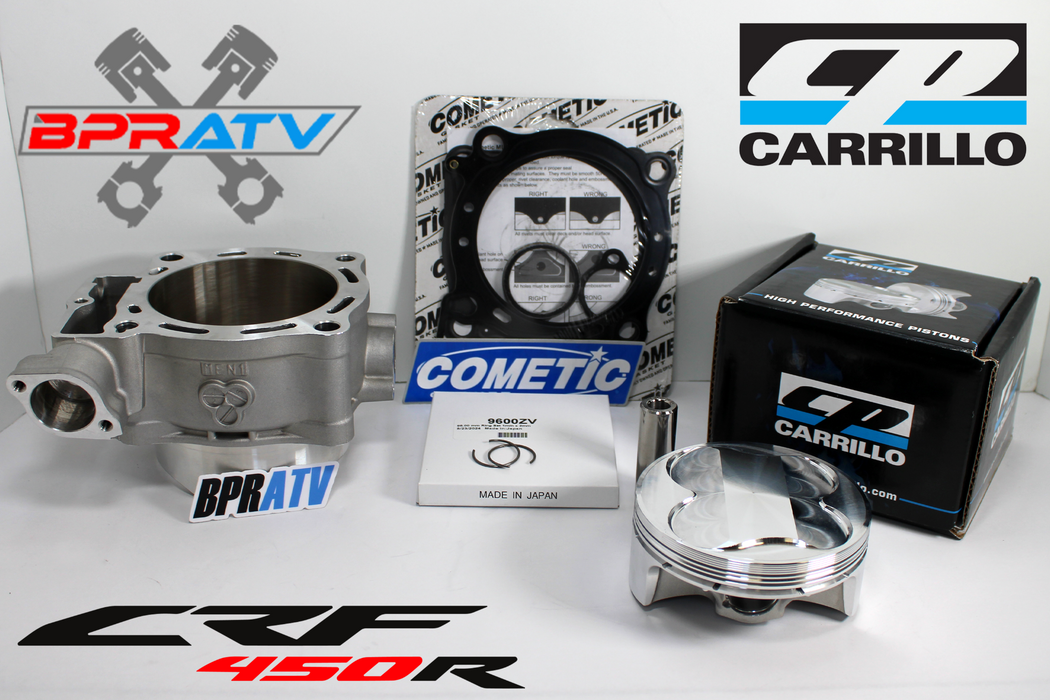 BPRATV 09-16 CRF450R CRF 450R 96mm Cylinder CP Piston Gasket Top End Rebuild Kit