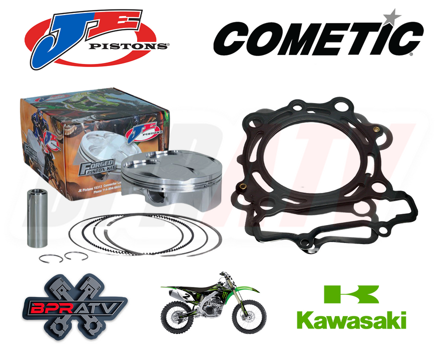 10-14 Kawasaki KX250F KX 250F 77mm Stock Bore 13.5:1 JE Pro Series Piston Gasket