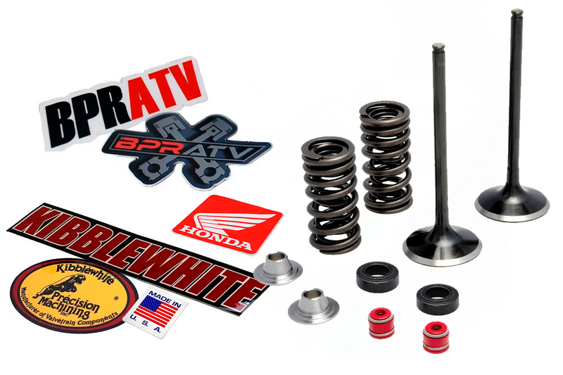 Honda CRF250R 10-15 KPMI Black Diamond Intake Valves + Dual Springs Titanium Kit