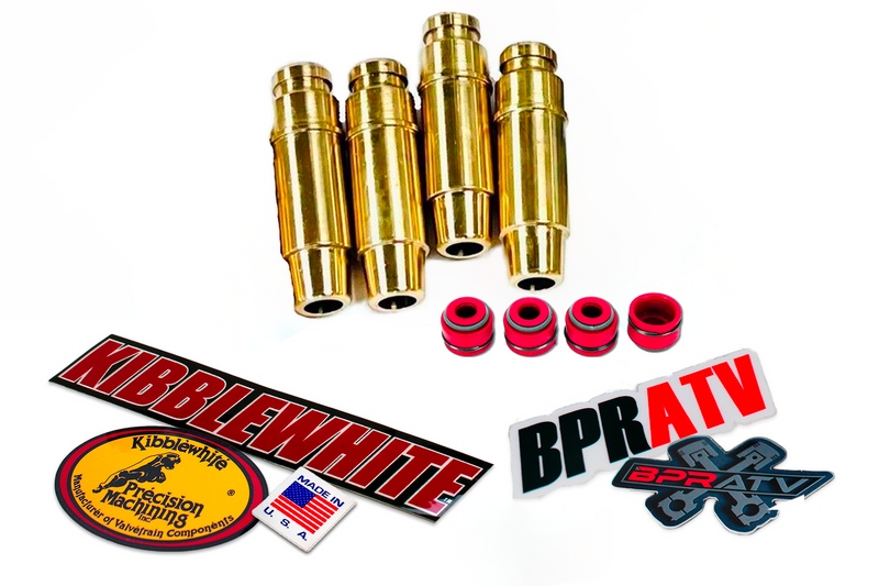 Suzuki LTR450 Kibblewhite Black Diamond Valves Titanium Springs RED Seals '06-09