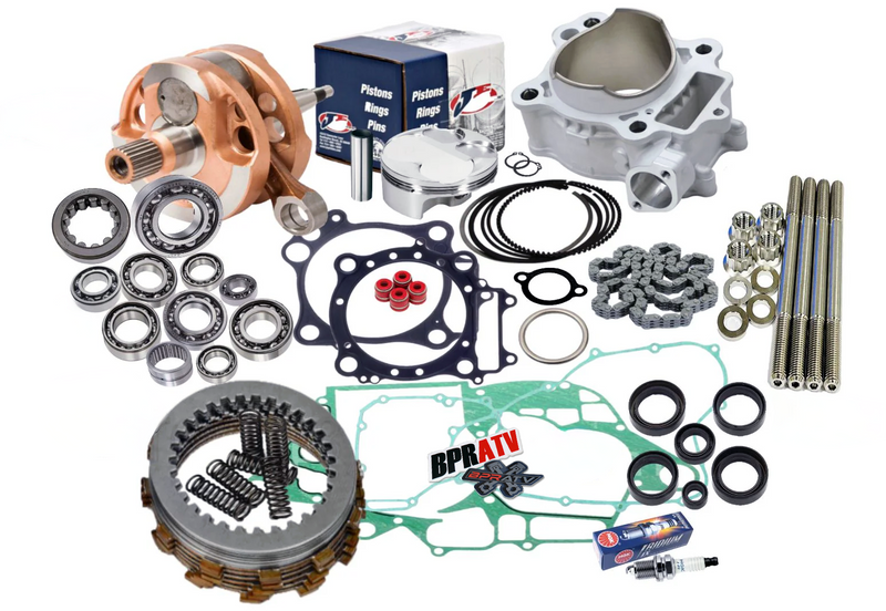 10-17 CRF250R Big Bore Rebuild Kit 80mm Top Bottom End Motor Engine Assembly Kit
