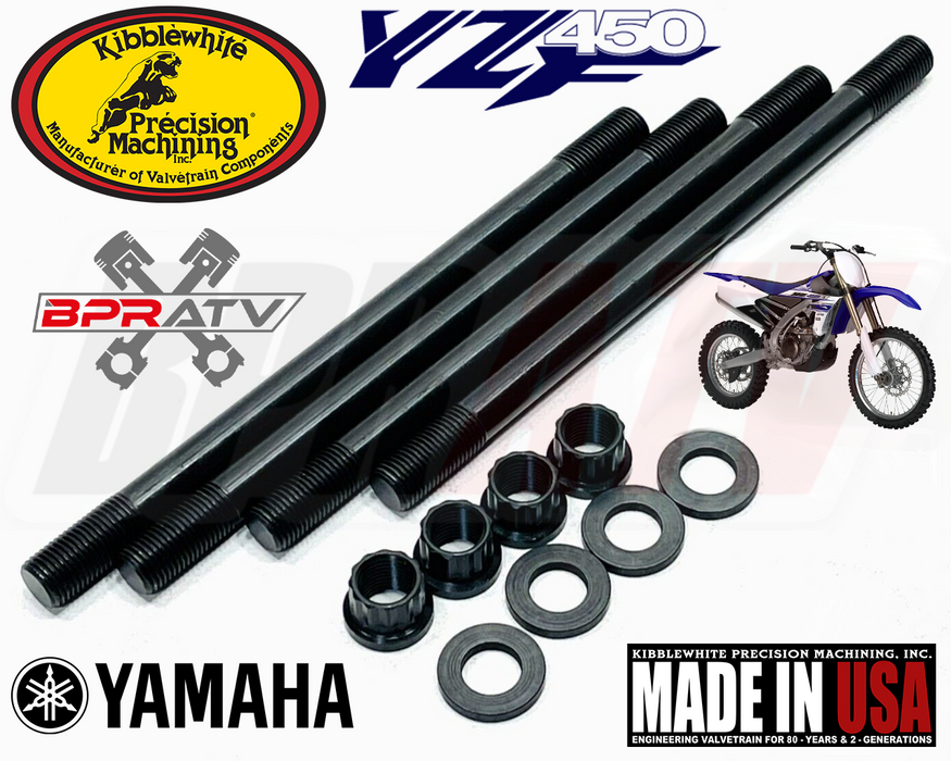 YFZ450R YFZ 450R Kibblewhite Head Stud Bolts Kit KPMI Cylinder Stud Kit 80-82800