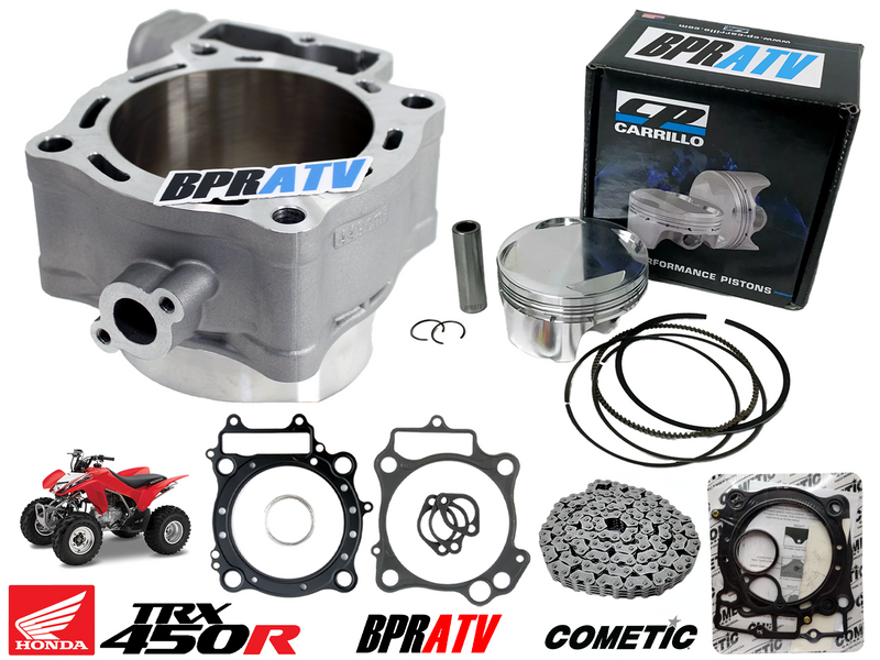TRX450R TRX 450R 96mm CP Piston Cylinder Cometic Stage 2 Hot Cams Titanium Studs